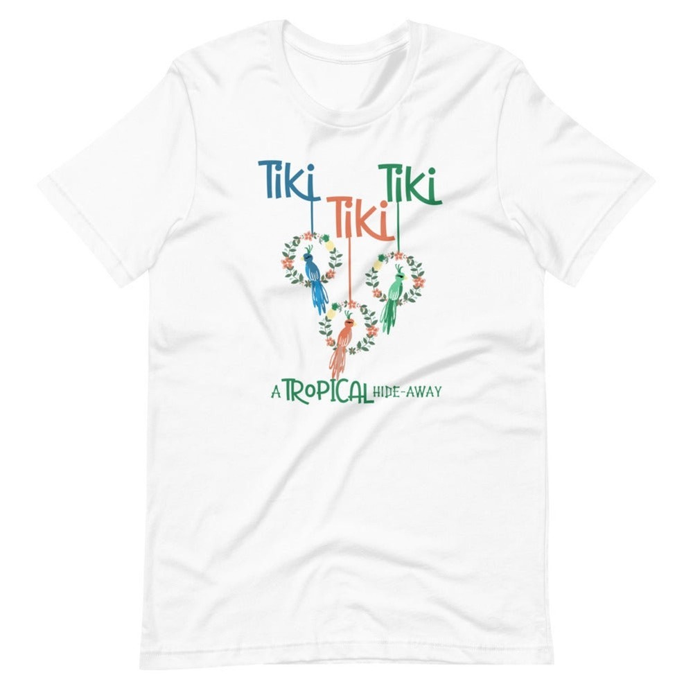 Dsney Tiki Room T-Shirt, Adventureland Tropical Hideaway Unisex Tee